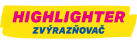 HIGHLIGHTER zvýrazňovač